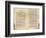 Maimonides' Draft of His Legal Code, the Mishneh Torah-null-Framed Giclee Print