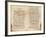 Maimonides' Draft of His Legal Code, the Mishneh Torah-null-Framed Giclee Print