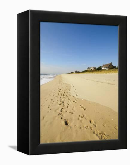 Main Beach, East Hampton, the Hamptons, Long Island, New York State, USA-Robert Harding-Framed Premier Image Canvas