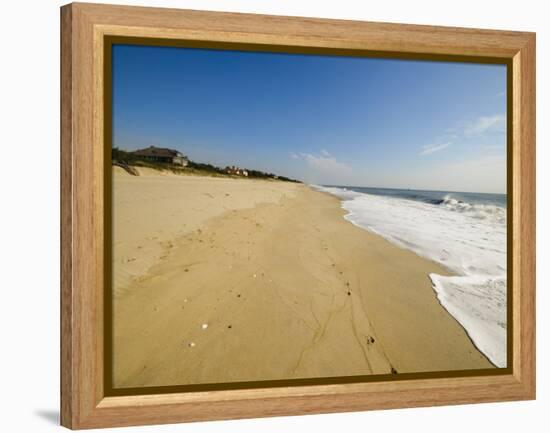 Main Beach, East Hampton, the Hamptons, Long Island, New York State, USA-Robert Harding-Framed Premier Image Canvas