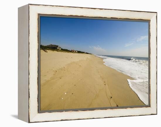 Main Beach, East Hampton, the Hamptons, Long Island, New York State, USA-Robert Harding-Framed Premier Image Canvas
