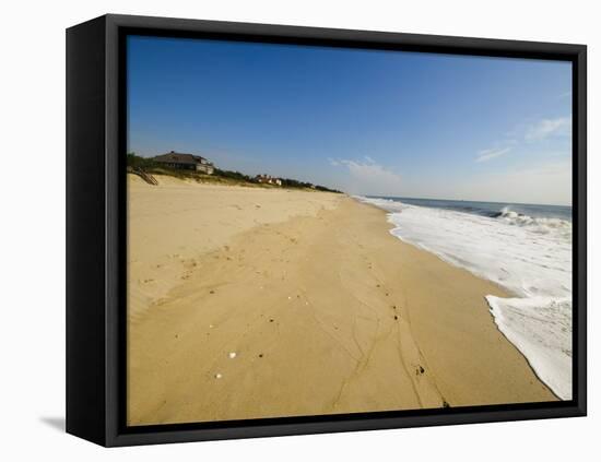 Main Beach, East Hampton, the Hamptons, Long Island, New York State, USA-Robert Harding-Framed Premier Image Canvas