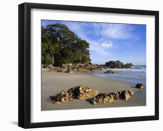 Main Beach in Mount Maunganui, Tauranga City, North Island, New Zealand, Pacific-Richard Cummins-Framed Photographic Print