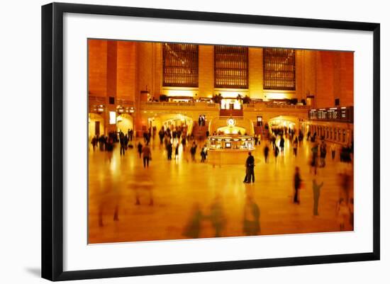 Main Concours in Grand Central Terminal, Manhattan, New York Cit-Sabine Jacobs-Framed Photographic Print