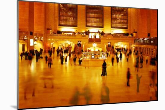 Main Concours in Grand Central Terminal, Manhattan, New York Cit-Sabine Jacobs-Mounted Photographic Print