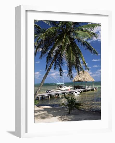 Main Dive Site in Belize, Ambergris Caye, Belize, Central America-Gavin Hellier-Framed Photographic Print