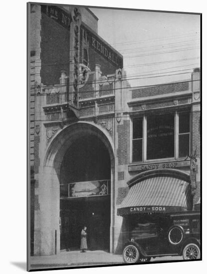 Main entrance, the St George Theatre, Framingham, Massachusetts, 1925-null-Mounted Photographic Print