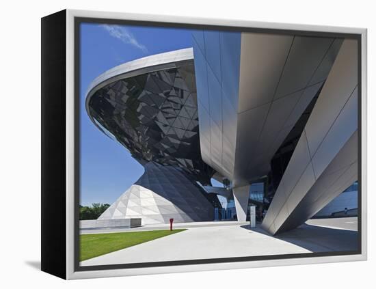 Main Entrance to BMW Welt (BMW World) , Multi-Functional Customer Experience and Exhibition Facilit-Cahir Davitt-Framed Premier Image Canvas