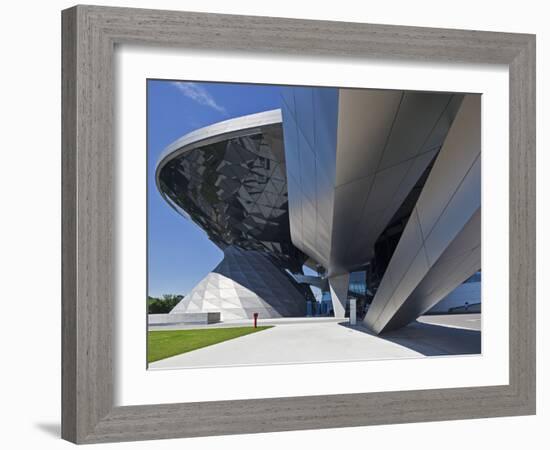 Main Entrance to BMW Welt (BMW World) , Multi-Functional Customer Experience and Exhibition Facilit-Cahir Davitt-Framed Photographic Print