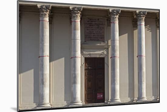 Main Entrance to the Karlskirche (St. Charles Church), Vienna, Austria-Julian Castle-Mounted Photo