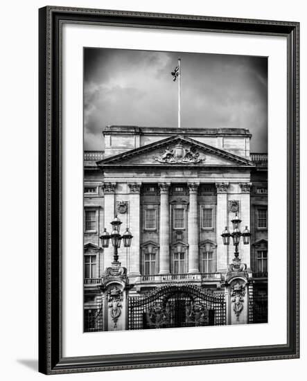 Main Gates at Buckingham Palace - London - UK - England - United Kingdom - Europe-Philippe Hugonnard-Framed Photographic Print