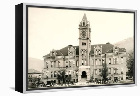 Main Hall, University of Montana-null-Framed Stretched Canvas