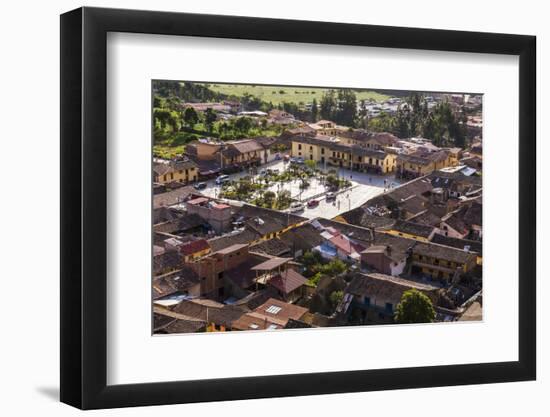 Main Inca Square at Ollantaytambo, Sacred Valley of the Incas, Near Cusco, Peru, South America-Matthew Williams-Ellis-Framed Photographic Print