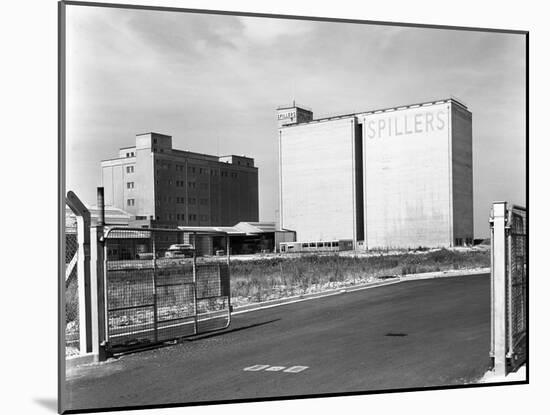 Main Mill Buildings at Spillers Animal Foods, Gainsborough, Lincolnshire, 1965-Michael Walters-Mounted Photographic Print