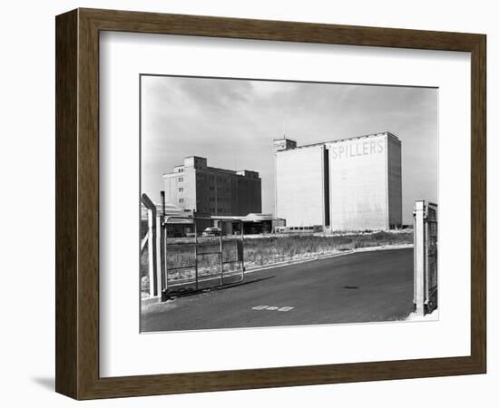 Main Mill Buildings at Spillers Animal Foods, Gainsborough, Lincolnshire, 1965-Michael Walters-Framed Photographic Print