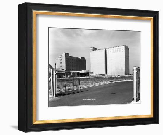 Main Mill Buildings at Spillers Animal Foods, Gainsborough, Lincolnshire, 1965-Michael Walters-Framed Photographic Print