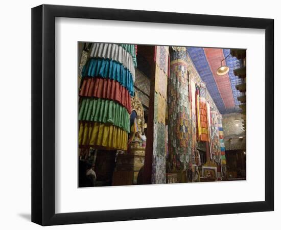 Main Prayer Hall, Samye Monastery, Tibet, China-Ethel Davies-Framed Photographic Print