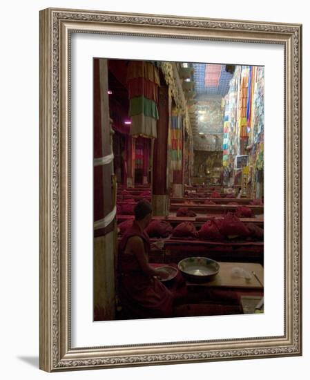 Main Prayer Hall, Samye Monastery, Tibet, China-Ethel Davies-Framed Photographic Print