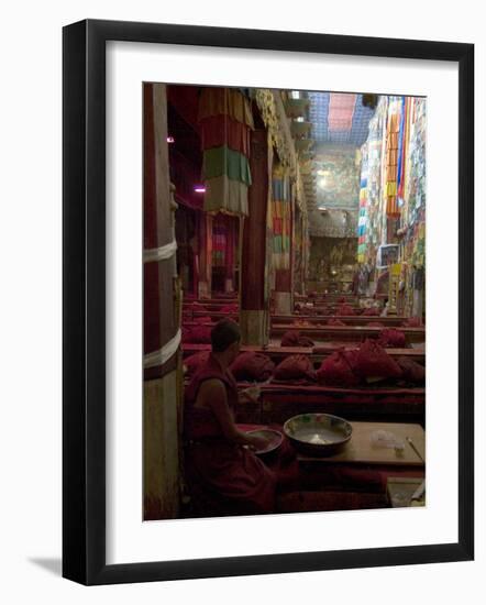 Main Prayer Hall, Samye Monastery, Tibet, China-Ethel Davies-Framed Photographic Print