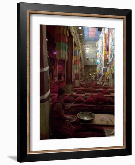 Main Prayer Hall, Samye Monastery, Tibet, China-Ethel Davies-Framed Photographic Print