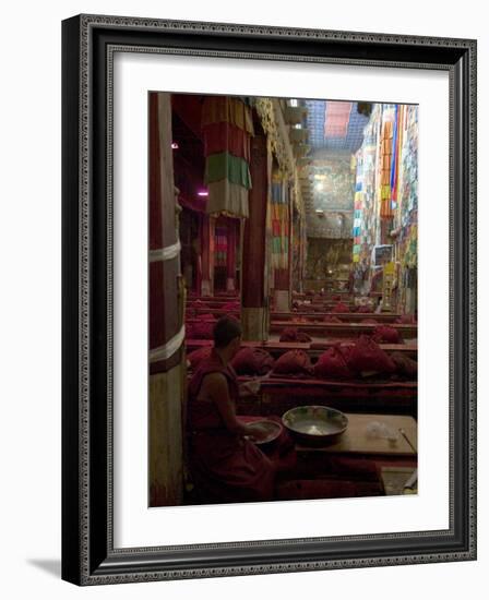 Main Prayer Hall, Samye Monastery, Tibet, China-Ethel Davies-Framed Photographic Print