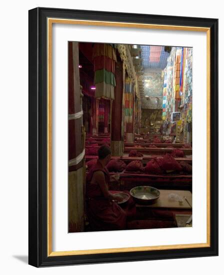 Main Prayer Hall, Samye Monastery, Tibet, China-Ethel Davies-Framed Photographic Print