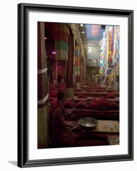 Main Prayer Hall, Samye Monastery, Tibet, China-Ethel Davies-Framed Photographic Print