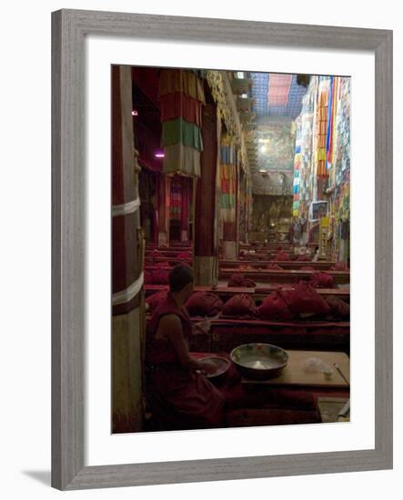 Main Prayer Hall, Samye Monastery, Tibet, China-Ethel Davies-Framed Photographic Print