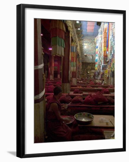 Main Prayer Hall, Samye Monastery, Tibet, China-Ethel Davies-Framed Photographic Print