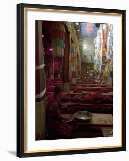 Main Prayer Hall, Samye Monastery, Tibet, China-Ethel Davies-Framed Photographic Print