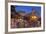 Main Square at Dusk, Taormina, Sicily, Italy, Europe-John Miller-Framed Photographic Print