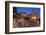 Main Square at Dusk, Taormina, Sicily, Italy, Europe-John Miller-Framed Photographic Print