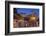 Main Square at Dusk, Taormina, Sicily, Italy, Europe-John Miller-Framed Photographic Print