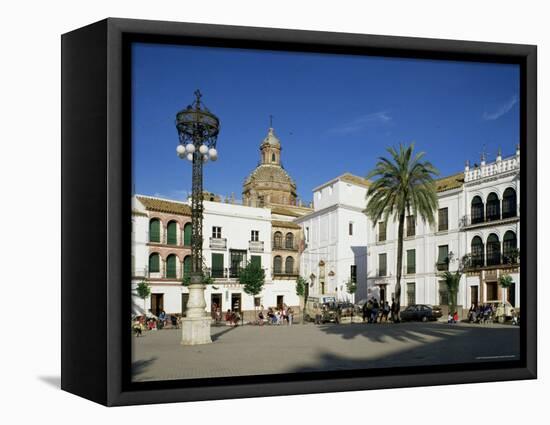 Main Square, Carmona, Seville Area, Andalucia, Spain-Michael Busselle-Framed Premier Image Canvas