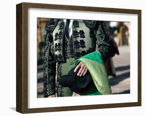 Main Square of the Village Used as the Plaza De Toros, Chinchon, Comunidad De Madrid, Spain-Marco Cristofori-Framed Photographic Print