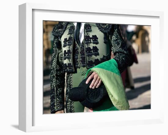 Main Square of the Village Used as the Plaza De Toros, Chinchon, Comunidad De Madrid, Spain-Marco Cristofori-Framed Photographic Print