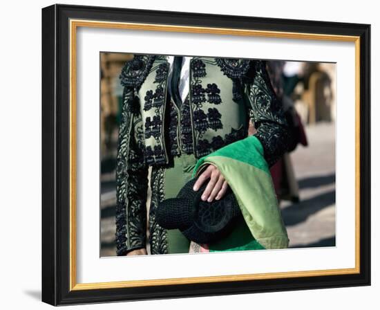 Main Square of the Village Used as the Plaza De Toros, Chinchon, Comunidad De Madrid, Spain-Marco Cristofori-Framed Photographic Print