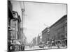 Main St., Worcester, Mass.-null-Mounted Photo