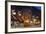 Main Street at Dusk, Deadwood, South Dakota, USA-Walter Bibikow-Framed Photographic Print