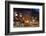 Main Street at Dusk, Deadwood, South Dakota, USA-Walter Bibikow-Framed Photographic Print