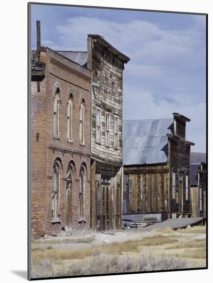 Main Street, Bodie State Historic Park, California, USA-null-Mounted Photographic Print