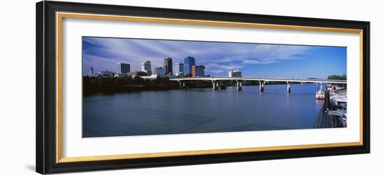 Main Street Bridge across Arkansas River, Little Rock, Arkansas, USA-null-Framed Photographic Print