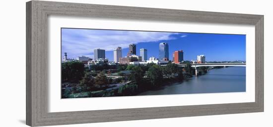 Main Street Bridge across Arkansas River, Little Rock, Arkansas, USA-null-Framed Photographic Print