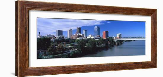 Main Street Bridge across Arkansas River, Little Rock, Arkansas, USA-null-Framed Photographic Print