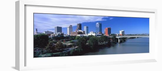 Main Street Bridge across Arkansas River, Little Rock, Arkansas, USA-null-Framed Photographic Print