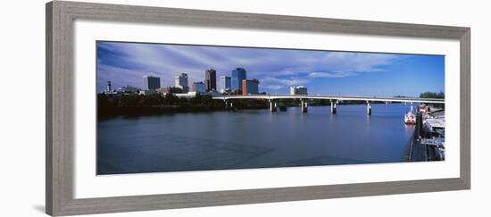 Main Street Bridge across Arkansas River, Little Rock, Arkansas, USA-null-Framed Photographic Print