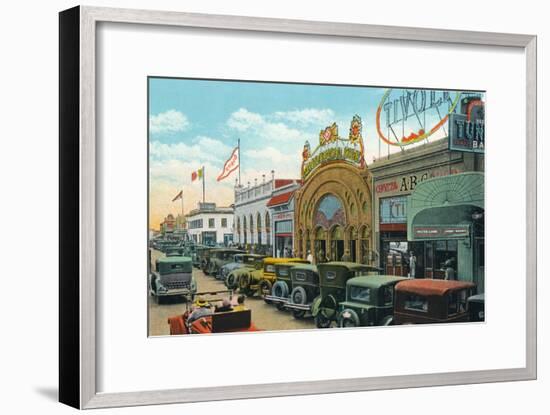 'Main Street', c1939-Unknown-Framed Giclee Print