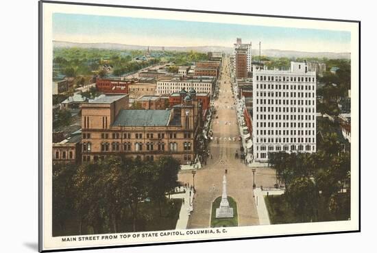 Main Street, Columbia, South Carolina-null-Mounted Art Print