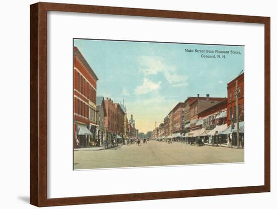 Main Street, Concord, New Hampshire-null-Framed Art Print