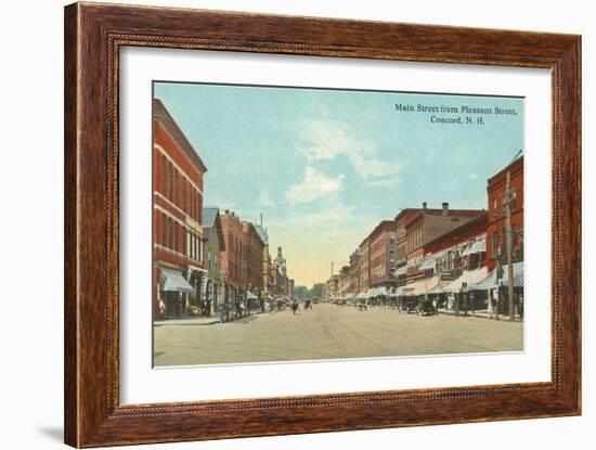 Main Street, Concord, New Hampshire-null-Framed Art Print